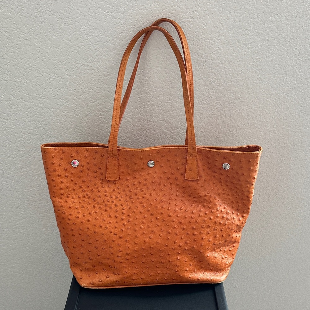 Furla Orange Tote Bag